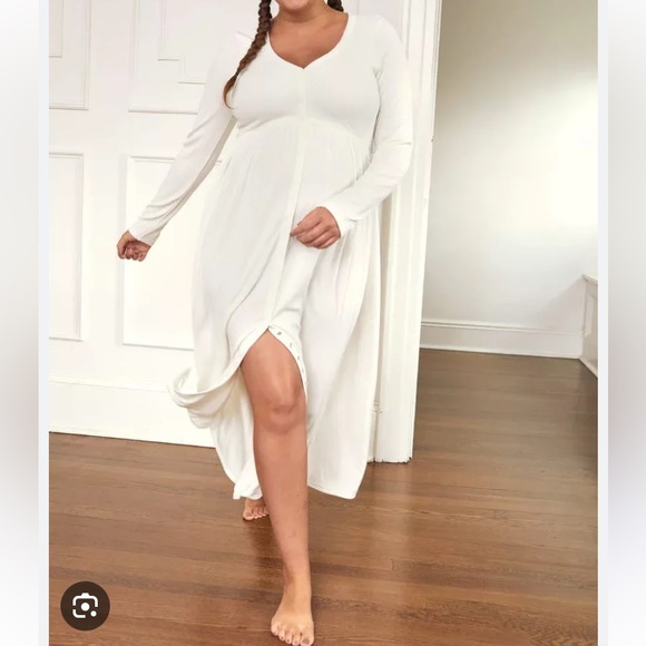 HATCH The Softest Rib Nursing Dress 0 - Picture 7 of 7